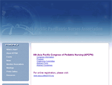 Tablet Screenshot of ap-pna.com